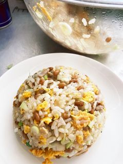 肉入り納豆炒飯(レンチン5分)-レシピのメイン写真