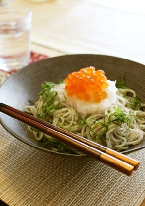 ランチに☆いくらおろし蕎麦-レシピのメイン写真