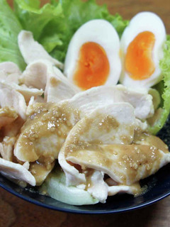 鶏むね肉の胡麻ドレしゃぶしゃぶサラダ-レシピのメイン写真