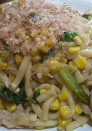 子供向き（！？）な焼きうどん-レシピのメイン写真