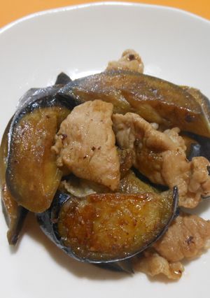 なすの黒酢＆トウチジャン（豆豉醤）炒め-レシピのメイン写真
