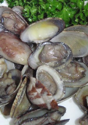 簡単♪冷製♪あさりの赤ワイン蒸し♪-レシピのメイン写真