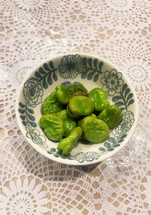 簡単！そら豆のにんにく炒め-レシピのメイン写真