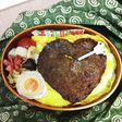 高校生男児弁当 旦那作 曲げわっぱ