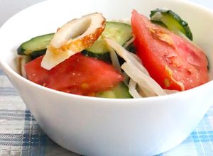 美味★塩麹と赤梅酢で野菜とちくわの酢の物-レシピのメイン写真