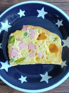 春〜初夏のケークサレ☆アスパラ&ベーコン-レシピのメイン写真