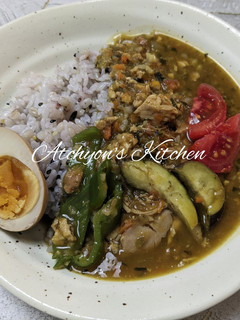 夏野菜スパイスカレー-レシピのメイン写真