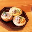 干し椎茸の糠漬けアレンジ。チーズトースト