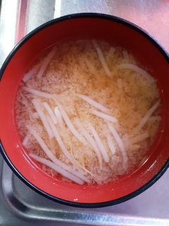とっても簡単★もやしのお味噌汁-レシピのメイン写真