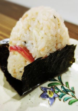 ☆鮭としそとみょうがのおにぎり☆-レシピのメイン写真