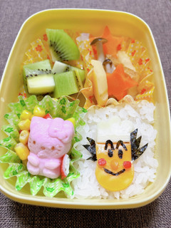 キャラ弁 バタコさん #アンパンマン-レシピのメイン写真