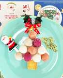 アイスの実で作るクリスマスツリーケーキ