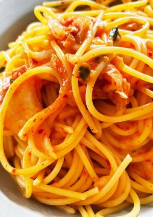 キムチパスタ＊-レシピのメイン写真