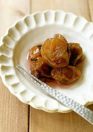 梅講師直伝㊼梅シロップの梅の甘露煮-レシピのメイン写真