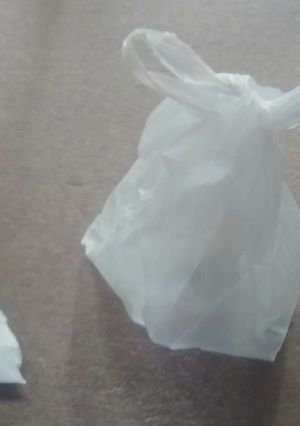 レジ袋の口の閉じ方、と畳み方-レシピのメイン写真