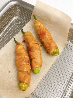 おくらの肉巻き-レシピのメイン写真