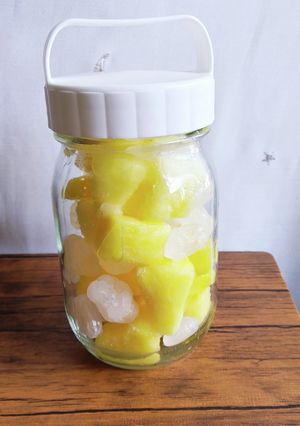 冷凍パインで作る☆パインシロップ♪-レシピのメイン写真