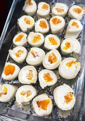持ち寄りにも♪食パンで簡単みかんロール-レシピのメイン写真