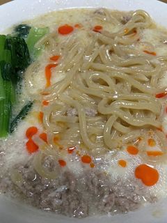 ミルク担々麺-レシピのメイン写真