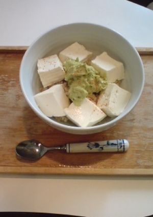 アボマヨ豆腐丼-レシピのメイン写真