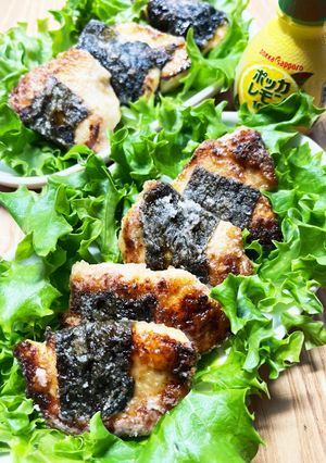 ☆簡単☆鶏むね肉で海苔巻きチキン-レシピのメイン写真