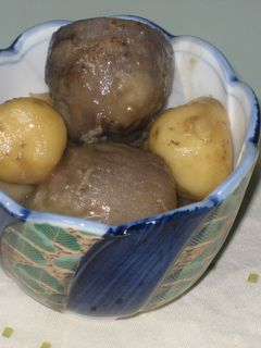 里芋と団子の煮物-レシピのメイン写真