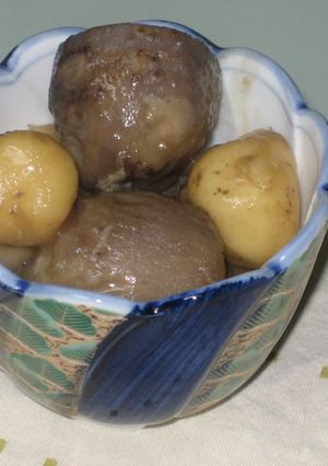里芋と団子の煮物-レシピのメイン写真