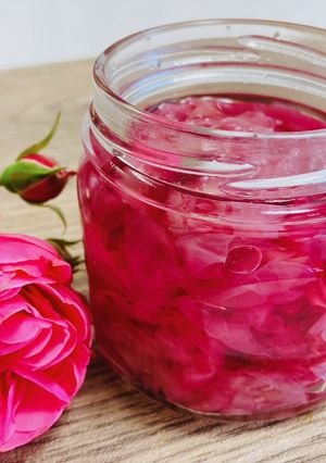 薔薇ジャムシロップ-レシピのメイン写真