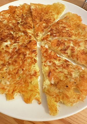 ジャガイモと鶏むねのチーズ煎餅-レシピのメイン写真