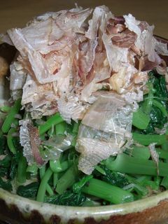山菜~葉ワサビのお浸し-レシピのメイン写真