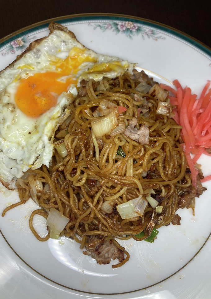 ネギ焼きそば209-レシピのメイン写真