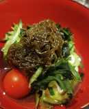 超簡単！サッパリ副菜　もずく豆腐