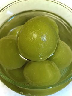 青梅蜜煮★甘露煮 梅シロップ-レシピのメイン写真