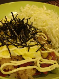 お好み焼きめし-レシピのメイン写真