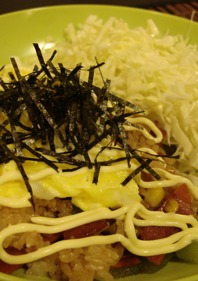 お好み焼きめし-レシピのメイン写真