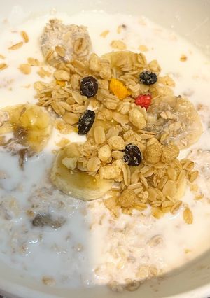 ダイエット朝食に！オーバーナイトオーツ-レシピのメイン写真