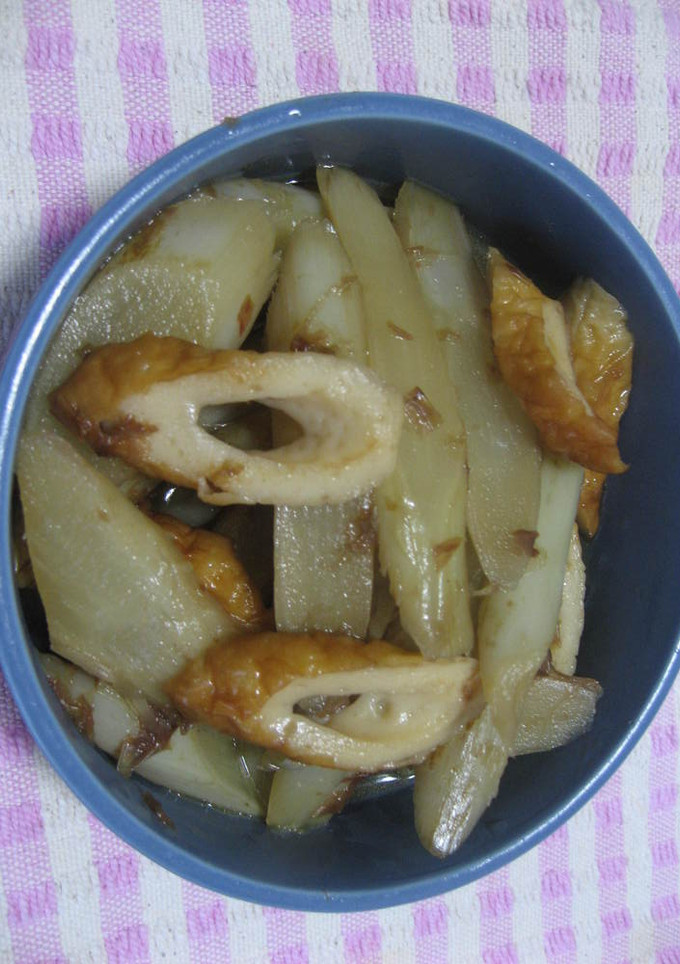 ウドうまっ♪　ウドとちくわ煮-レシピのメイン写真