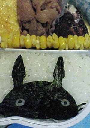 キャラ弁★トトロ（横）-レシピのメイン写真