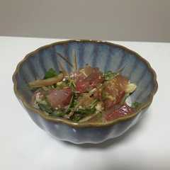 【魚】【アテ】ブリの薬味和え-レシピのメイン写真