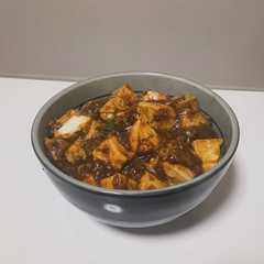 【中華】【変わり種】赤味噌麻婆丼-レシピのメイン写真