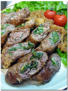 牛肉ネギ巻き ♪ 大根おろし ♪ 焼き-レシピのメイン写真
