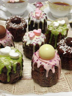 本格的カヌレ(チョコデコレーション編)-レシピのメイン写真