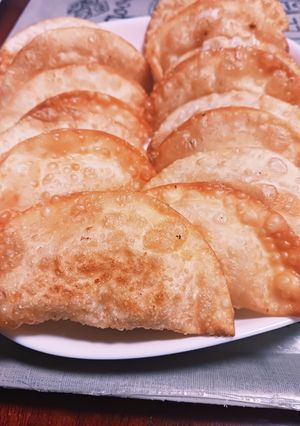 給食の手作りツナぎょうざ-レシピのメイン写真