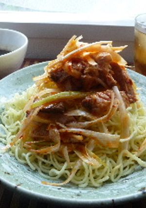 今夜復活！幻のネギチャーシューつけ麺！！-レシピのメイン写真