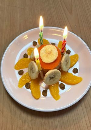 簡単！犬用 誕生日ケーキ^^-レシピのメイン写真