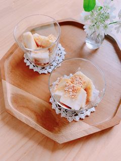 濃いめの豆乳寒天-レシピのメイン写真