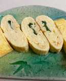 絹ごし豆腐と大葉入りだし巻き玉子