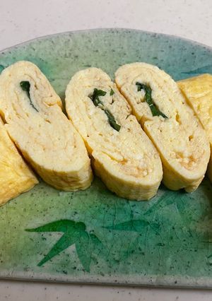 絹ごし豆腐と大葉入りだし巻き玉子-レシピのメイン写真
