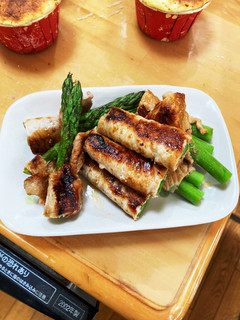 お弁当にも!アスパラの味噌肉巻き-レシピのメイン写真