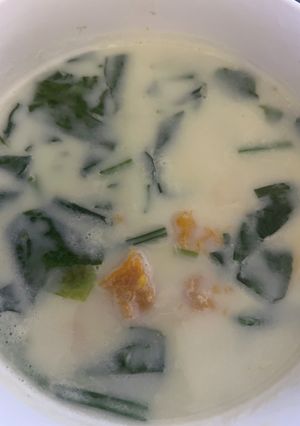 かぼちゃとほうれん草のスープ-レシピのメイン写真